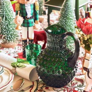Discount Emerald Green Hobnail Jug Jugs