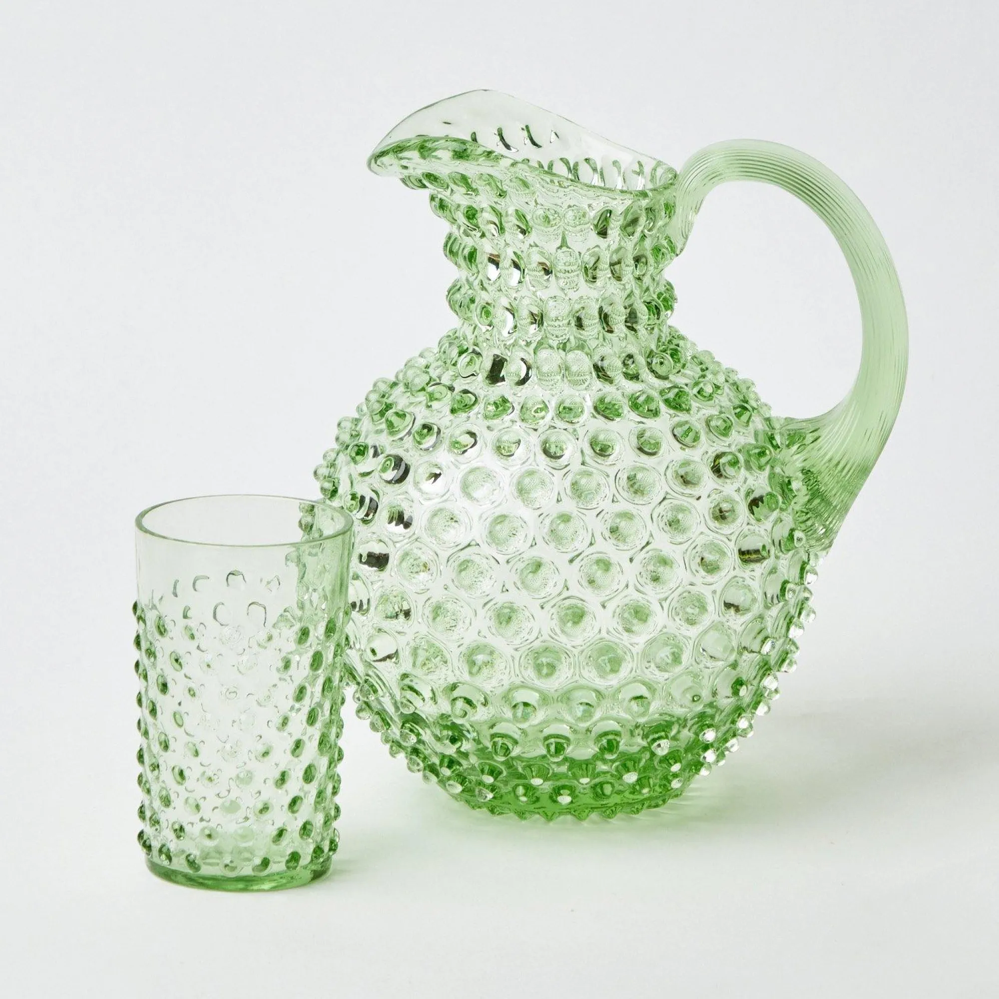 emerald_hobnail_jug_4.webp Cheap Emerald Hobnail Jug Jugs