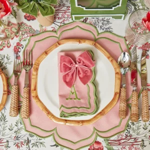 New Fleur Pink Placemats (Set Of 4) Placemats