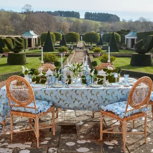 Best Sale Frilled Lily Of The Valley Seat Pad Cushion (Set Of 4) Cushions