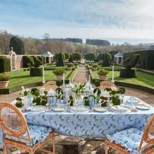 Best Sale Frilled Lily Of The Valley Seat Pad Cushion (Set Of 4) Cushions