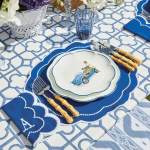 Flash Sale Gabrielle Blue Napkins (Set Of 4) Napkins