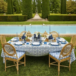 Flash Sale Gabrielle Blue Napkins (Set Of 4) Napkins
