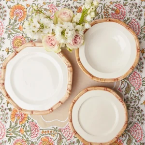 New Geometric Bamboo Bowl Bamboo Crockery