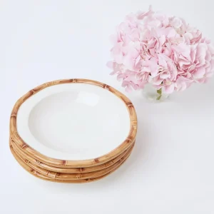 New Geometric Bamboo Bowl Bamboo Crockery