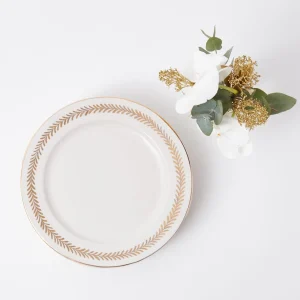 Discount Gold Garland Dinner Plates (Set Of 4) Dinner Plates