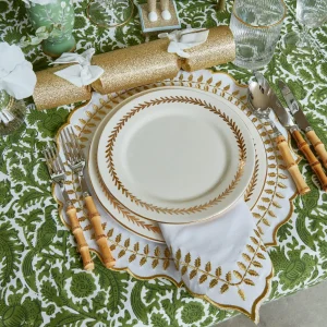 Online Gold Garland Dinner Plate Dinner Plates