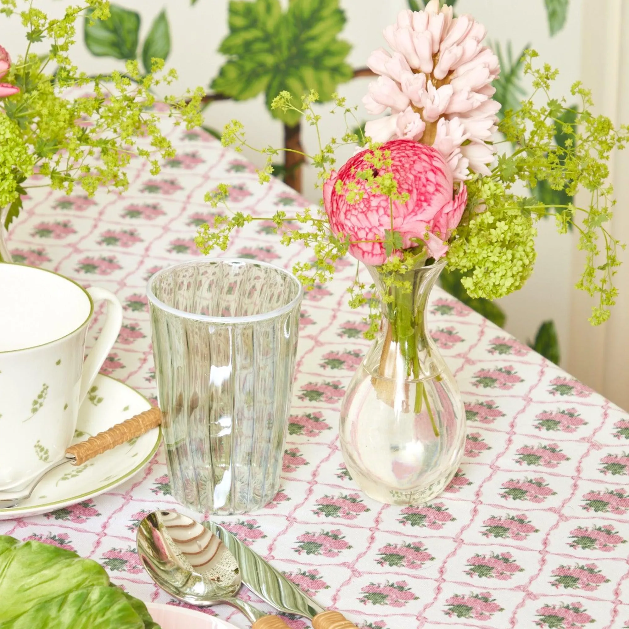 green__white_rim_water_gl_10.webp Online Green & White Rim Water Glasses (Set Of 4) Glasses