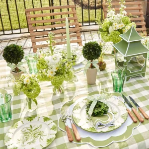 Best Green Applique Napkins (Set Of 4) Napkins