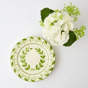 Hot Green Garland Dinner Plate Dinner Plates