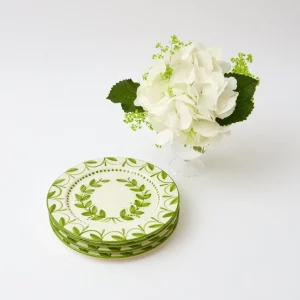 Flash Sale Green Garland Starter Plates (Set Of 4) Starter Plates