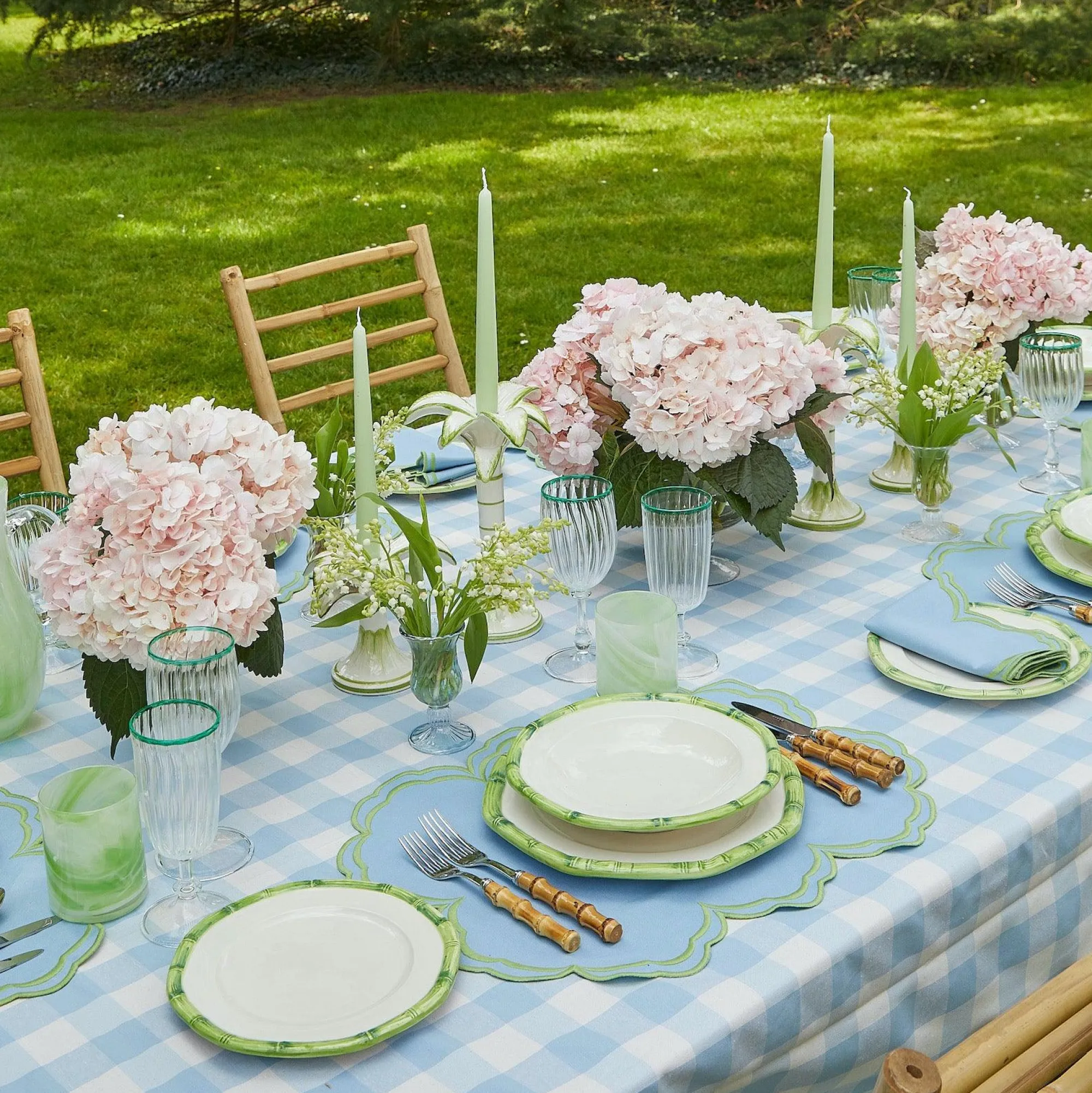 green_geometric_bamboo_st_11-1.webp Cheap Green Geometric Bamboo Starter Plate Bamboo Crockery