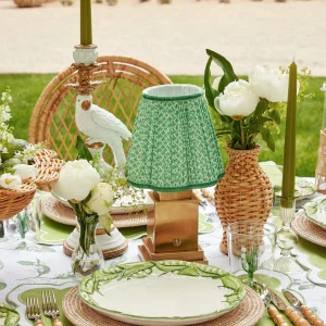 Clearance Green Lotus Lampshade Lamps & Lighting