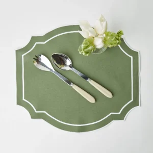 Store Grey Horn Salad Servers Cutlery Sets