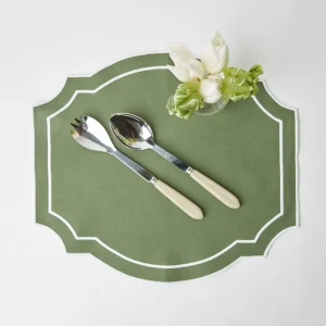 Discount Grey Horn Salad Servers Serving Cutlery
