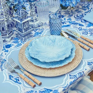 Shop Hobnail Navy Glasses & Jug Set Glassware Sets