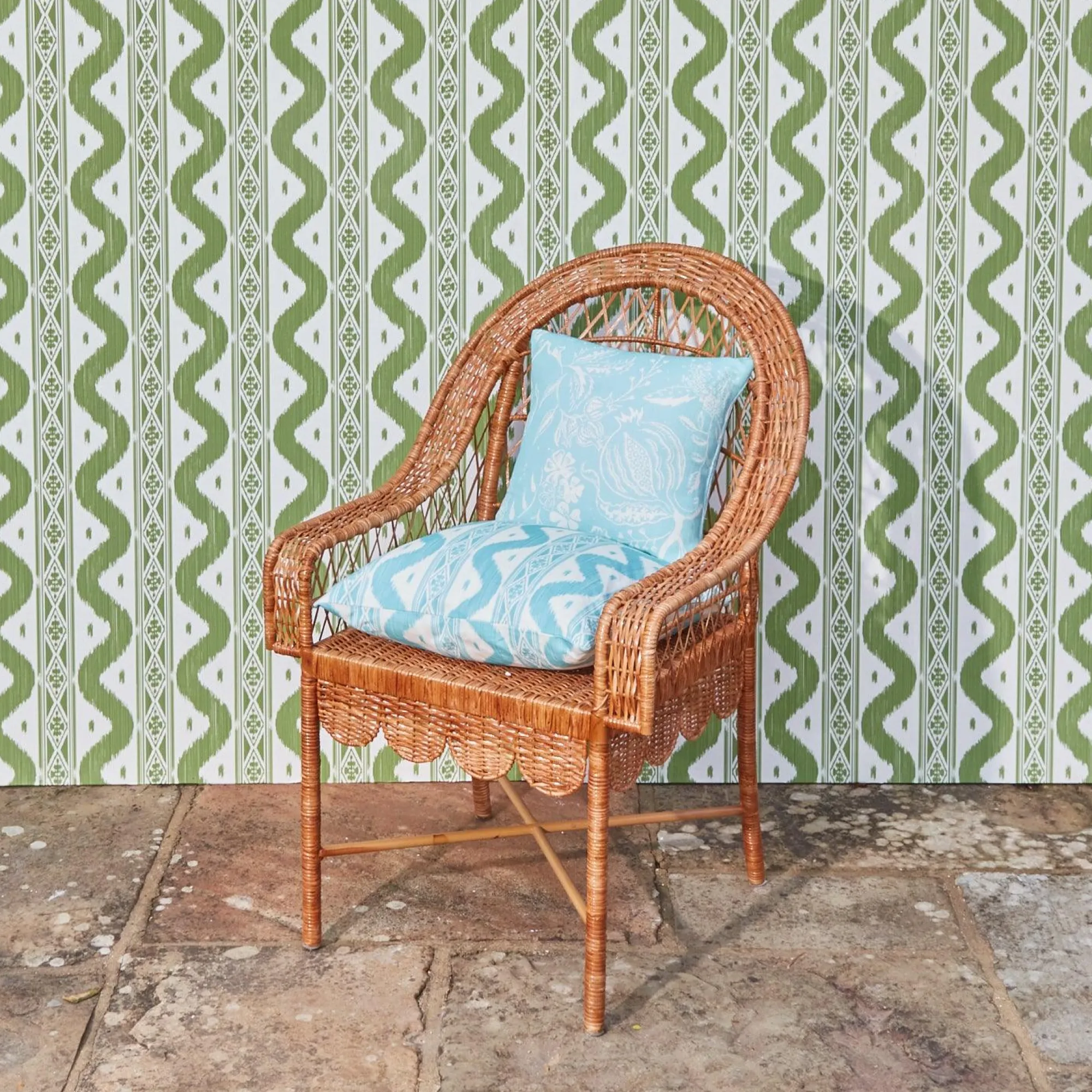 ikat_stripe_fabric_1-3.webp Cheap Ikat Stripe Fabric Serena Fresson Fabrics