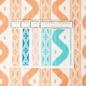 Store Ikat Stripe Fabric Serena Fresson Fabrics
