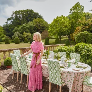 Flash Sale Isla Green & Pink Placemats & Napkins (Set Of 4) Table Linen Sets