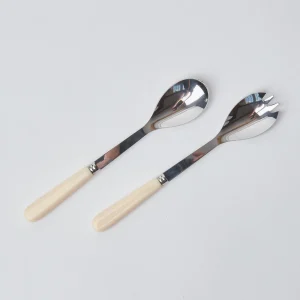 Outlet Ivory Salad Servers Cutlery Sets