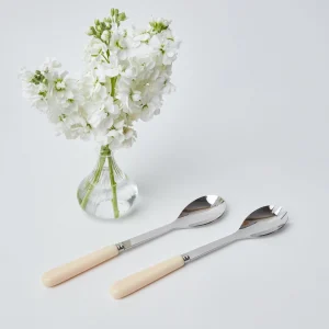 Sale Ivory Salad Servers Serving Cutlery
