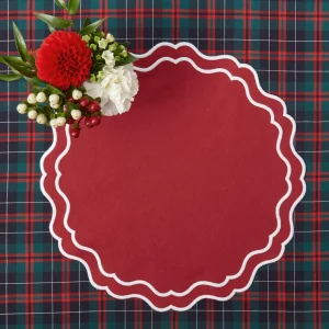 Clearance Katherine Berry Red Placemats (Set Of 4) Placemats