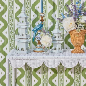 Best Sale Large White Porcelain Pagodas (Pair) Pagodas & Lanterns