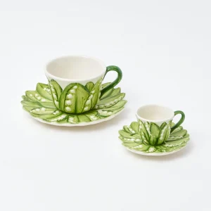 Store Lily Of The Valley Espresso Cup & Saucer Teaware