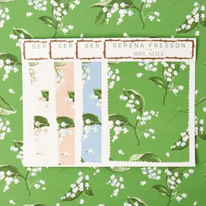 Store Lily Of The Valley Fabric Serena Fresson Fabrics