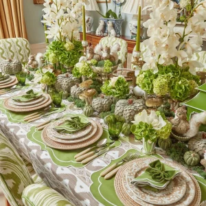 Clearance Moss Green Tulip Glasses (Set Of 4) Glasses