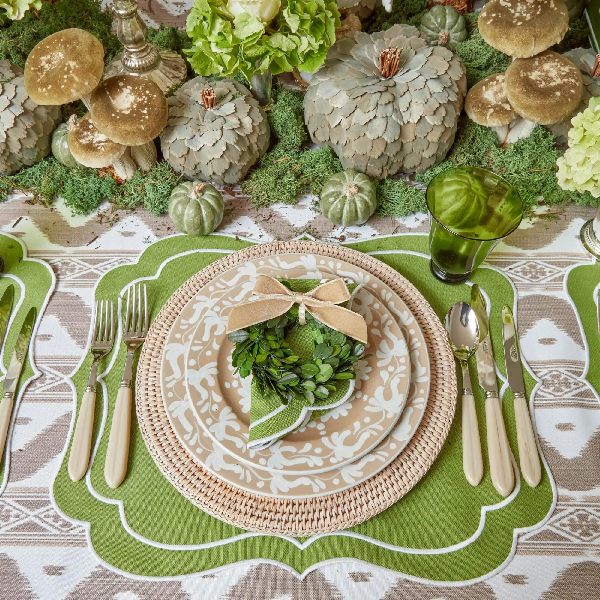 moss_green_tulip_glasses__14.webp Clearance Moss Green Tulip Glasses (Set Of 4) Glasses