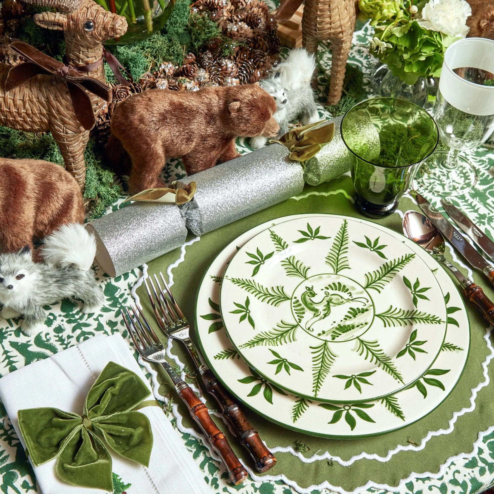 moss_green_tulip_glasses__2.webp Clearance Moss Green Tulip Glasses (Set Of 4) Glasses