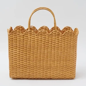 Online Rattan Tote Bag (White Bow) Rattan Tableware