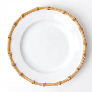 Outlet Nancy Bamboo Dinner Plate (Set Of 4) Bamboo Crockery