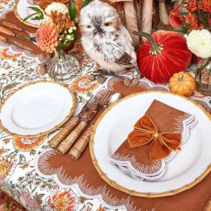 Best Sale Nancy Bamboo Starter Plate (Set Of 4) Crockery Sets