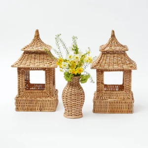 Cheap Natural Rattan Decoration Set Decoration Sets