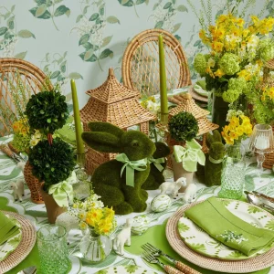 Shop Natural Rattan Decoration Set Rattan Tableware