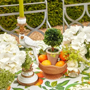 Flash Sale Natural Rattan Scalloped Bowl (Small) Rattan Tableware