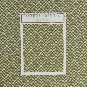 Online Olive Green Lotus Flower Fabric Serena Fresson Fabrics