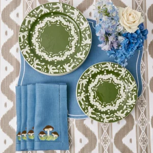 Clearance Olive Valencia Starter Plate (Set Of 4) Crockery Sets