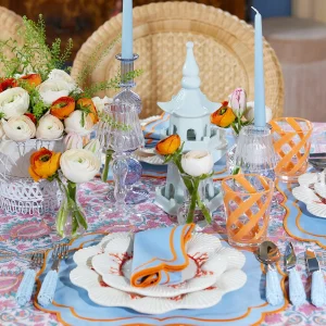 Online Orange Swirl Outdoor Glasses (Set Of 6) Glasses