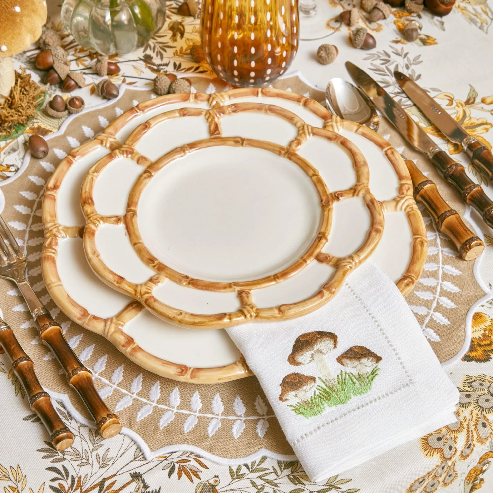 petal_bamboo_starter_plat_12.webp Online Petal Bamboo Starter Plate (Set Of 4) Bamboo Crockery