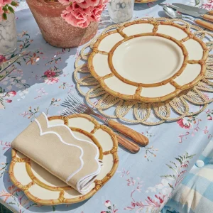 New Petal Bamboo Starter Plate (Set Of 4) Crockery Sets