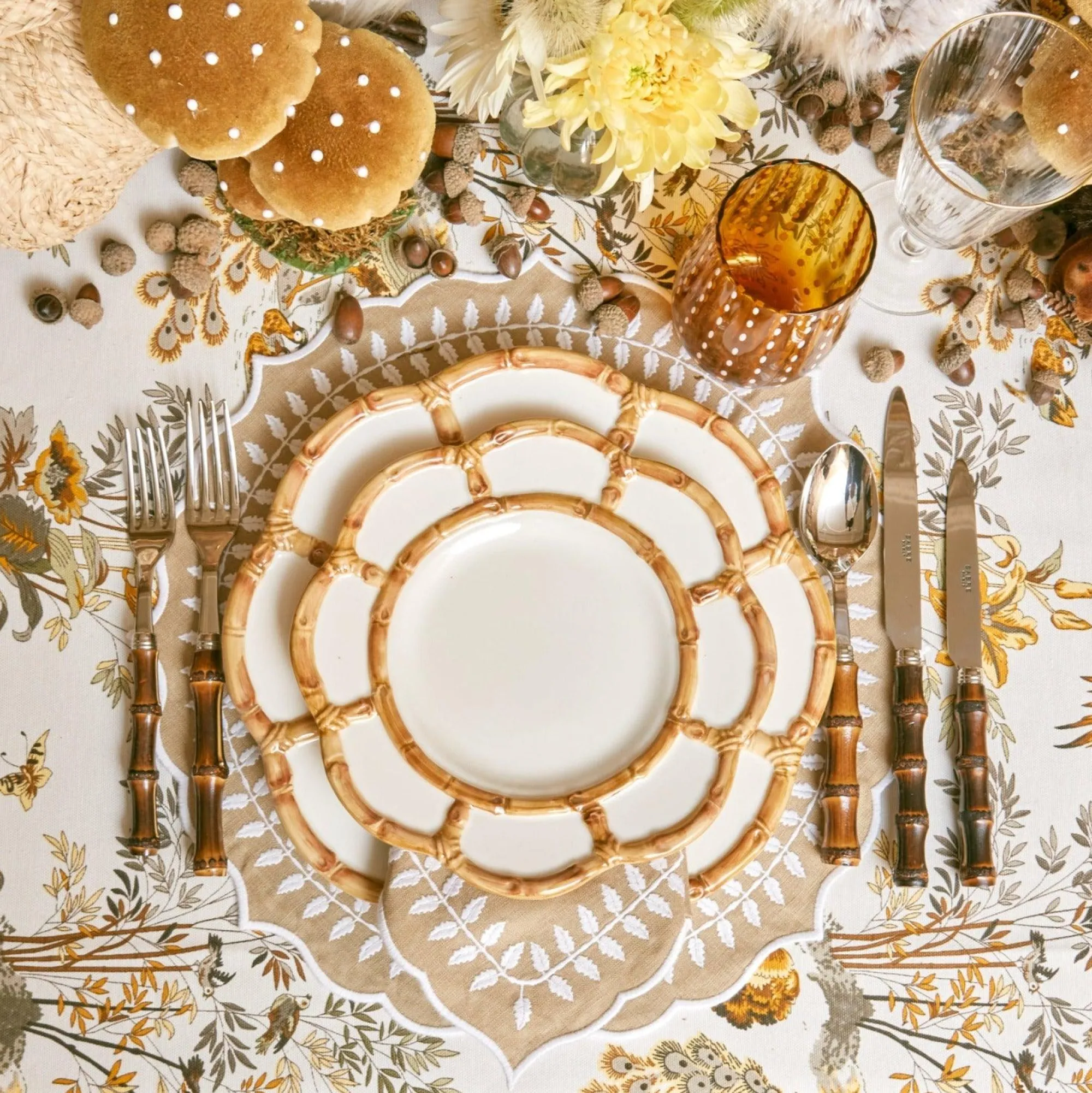 petal_bamboo_starter_plat_7.webp Online Petal Bamboo Starter Plate (Set Of 4) Bamboo Crockery