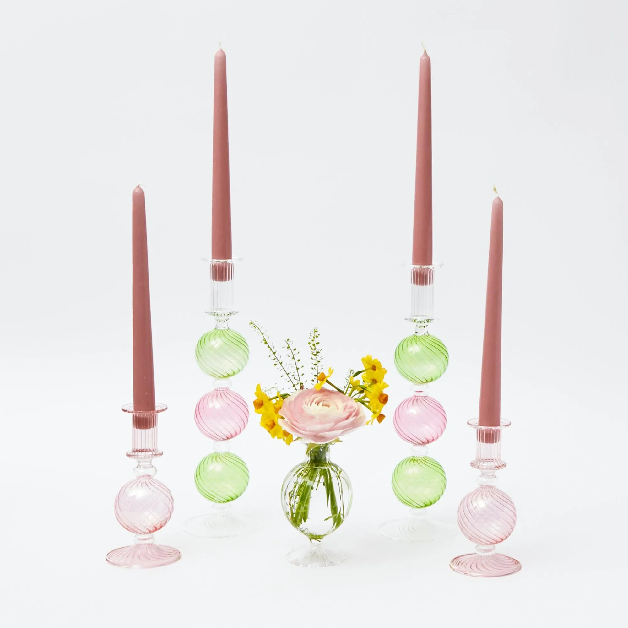 pink__green_camille_candl_5-4.webp New Pink & Green Camille Candle Set (Pink Candles) Candlescapes