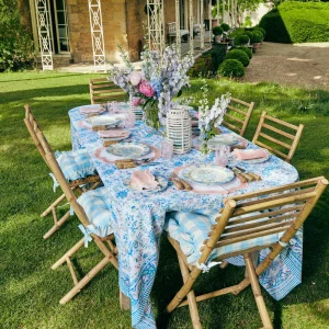 Store Pink Applique Placemats & Napkins (Set Of 4) Table Linen Sets