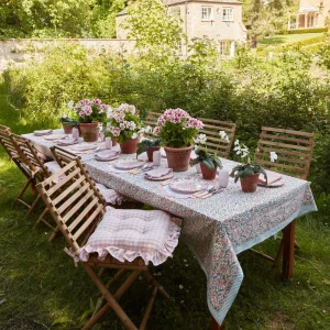 Store Pink Applique Placemats & Napkins (Set Of 4) Table Linen Sets