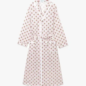 New Pink Bouquet Dressing Gown Women Alice Nightdresses