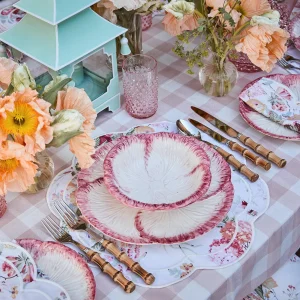 Cheap Pink Capri Lettuce Bowl Lettuce Crockery