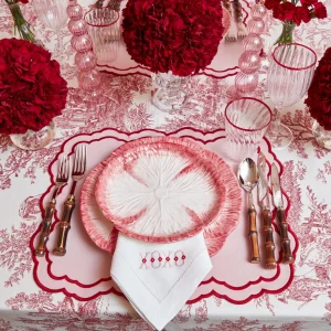 Online Pink Capri Lettuce Starter Plate (Set Of 4) Crockery Sets